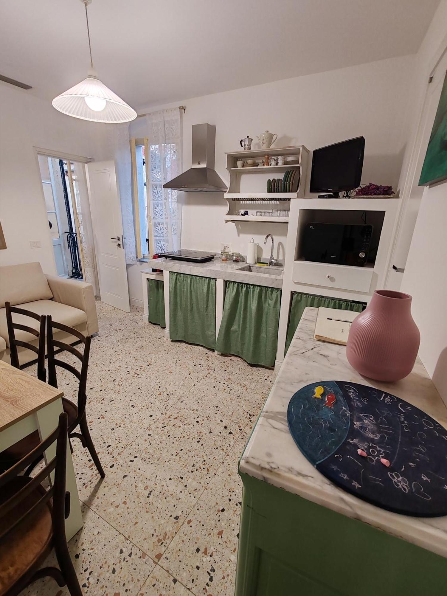 Apartmán La Scalinata Bordighera Exteriér fotografie